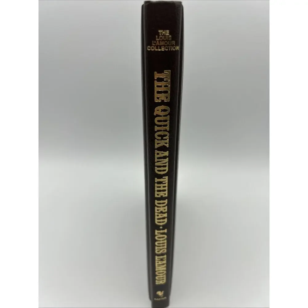 THE QUICK AND THE DEAD Louis L’Amour Leatherette Collection Western Cowboy
